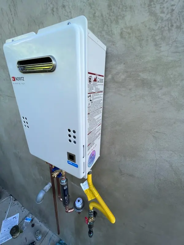 Tankless water heater installation for Hudson's Bay homes